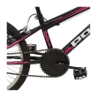 Bicicleta Polimet MTB Poli Podium Quadro 11/Aro 20 Preto/Rosa 7302