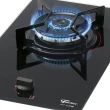 Cooktop Fit Line Fischer 1 Boca Vidro Preto Tripla Chama Bivolt 27184