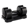 Dumbbell Halter Gallant Regulável Anilhas 11,5Kg Com Base Elite Pro (GDB12R0A-PT)